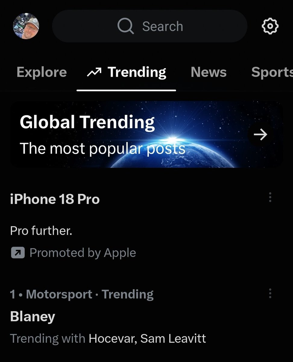 RotoDoc's tweet photo. Global trending No. 1 @Blaney https://t.co/V79iP5ps02