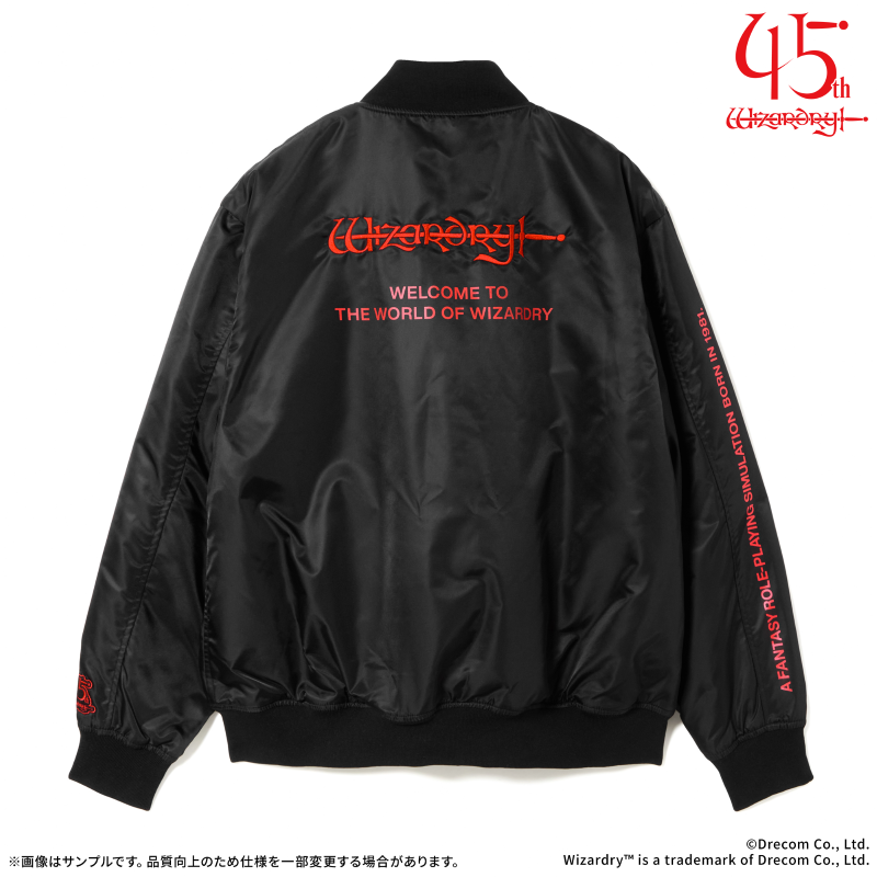 wizardry_series's tweet photo. ◆先着受付中◆
Wizardry 45周年記念
スタジアムジャンパー
———————————————

少数のプレイヤーや限られた関係者向けに制作された幻のジャンパーをオマージュ！
シリアルナンバーを記載した証明書同梱

▼詳細はこちら
https://t.co/9efWOljRDq

#Wizardry #ウィザードリィ https://t.co/Q7EcV660iR