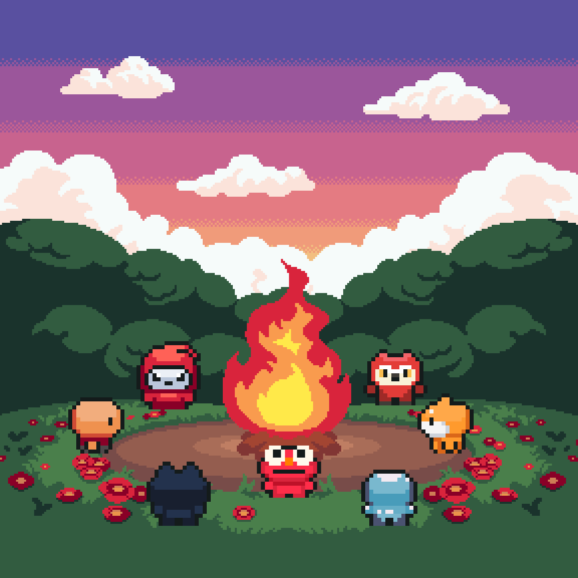 PumpvilleWorld's tweet photo. Villagers have gathered around the fire since the early days of Pumpville.

Soon, we’re gathering there again for something special. 🔥 https://t.co/rAst3cEszg