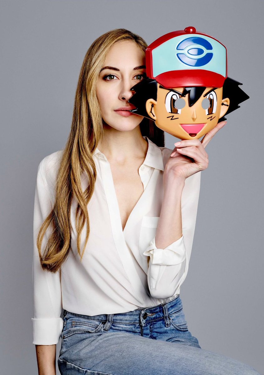 InternetH0F's tweet photo. Happy 39th Birthday to Sarah Natochenny, the English voice of Ash Ketchum from Pokémon 

Natochenny voiced Ash from 2006 when the Gen 3 Battle Frontier began until 2023 https://t.co/PNoD1dexyB