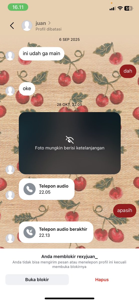 gerienders's tweet photo. ‼️ HELP RT ‼️ TW : revenge porn, SA, pencemaran nama baik.

exposing JUAN ( gatau nama lengkap nya ), UNIVERSITAS GUNADARMA, JURUSAN TEKNIK SIPIL.

instagram : @.rexyjuan_ PELAKU REVENGE PORN dan PENCEMARAN NAMA BAIK, aku ex hts yang di ancem dari 2023 - 2026 https://t.co/5A1LTrBnY5