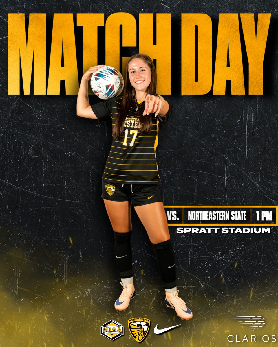 GriffonSoccer's tweet photo. Match Day ⚽️

Closing out the homestand taking on the RiverHawks.

🆚 Northeastern State
⏰ 1 PM
🏟️ Spratt Stadium
📻 https://t.co/j7E2agtGME
🎟️ https://t.co/Or8mqGrB2P
📺 https://t.co/Zu3RRMqjOD
📊 https://t.co/hM9Ssewg2W

#GriffUp🦅🦁 https://t.co/cQsmMdOIyG