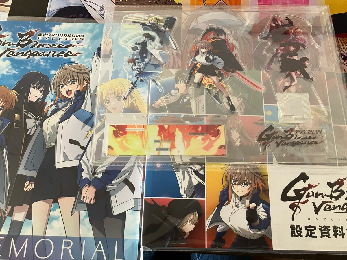 Ryohell972's tweet photo. 流石に限定版を買うお金は無いので通常版を買いました！
そしてジオラマと魔人狩りTシャツも勢いのまま買いました！（Tシャツは親が見たいと言ったので帰ってすぐ開けた）
頼んだぞ来月の自分！（ここ最近ずっとだけど）
#なのはEXGV https://t.co/cHw9Uhh3GN