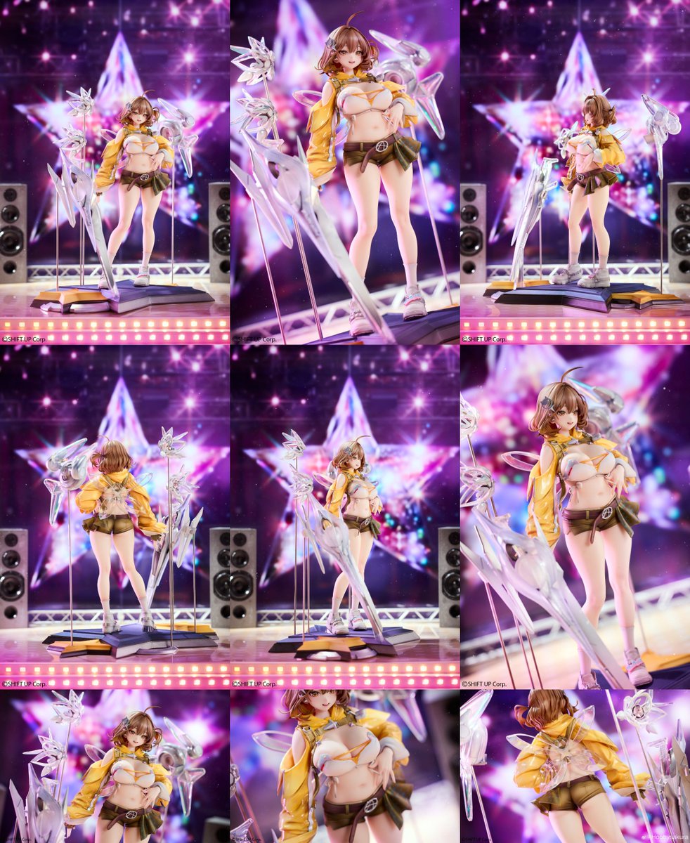 figsoku_b's tweet photo. 【勝利の女神：NIKKE】ホビーサクラ「アニス：スター」フィギュア

【彩色原型公開】
https://t.co/Eo8QM9XZam
#NIKKE #メガニケ https://t.co/4z6wi2wphd