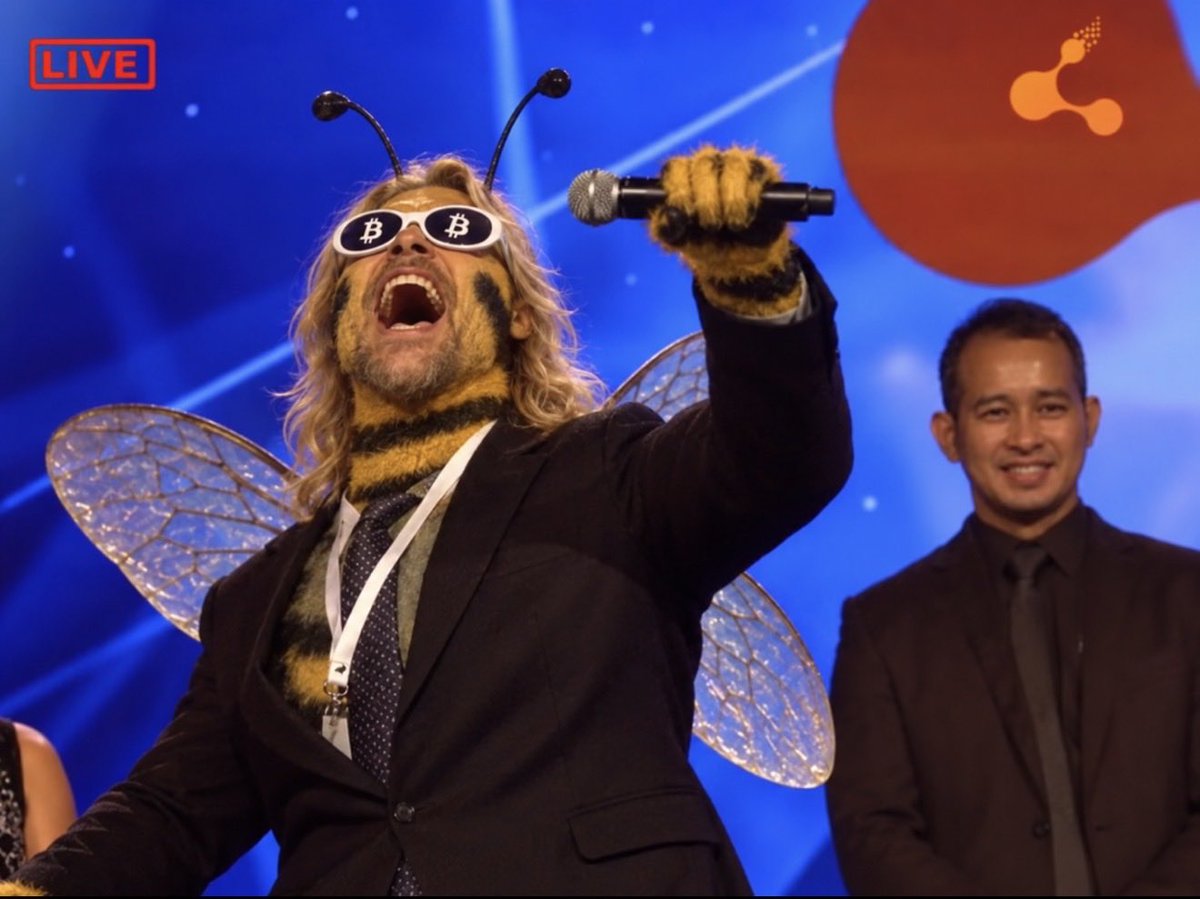 CobeeBase's tweet photo. I remember that one time on stage in 2017, that $BCC BitConnect shit was wild 😅 https://t.co/94oOzcCYax