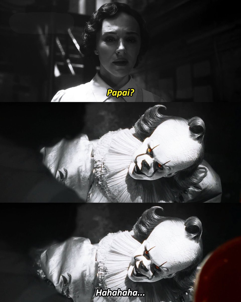 jlinzombie's tweet photo. Nem o Pennywise tankou essa doida KKKKKKKKK

IT: Bem Vindos a Derry (2025) https://t.co/mz0naGIiSd