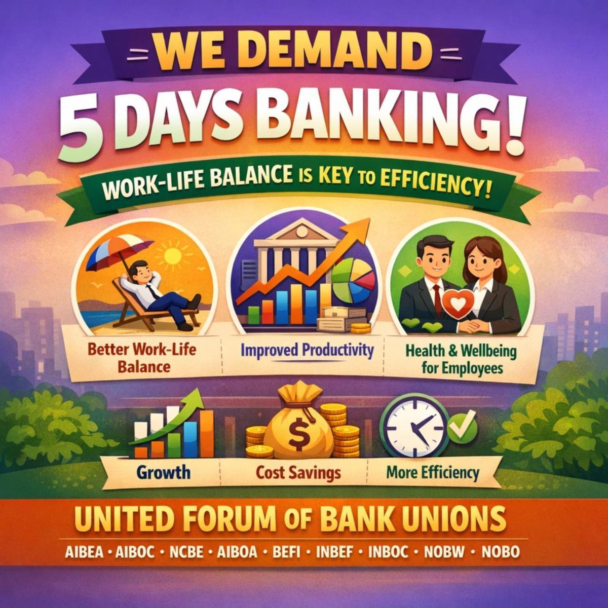 raviku20332002's tweet photo. #5DayBankingNow
🚩🚩🚩🚩🚩
We want 5 days Banking https://t.co/uGMwlqLb3L