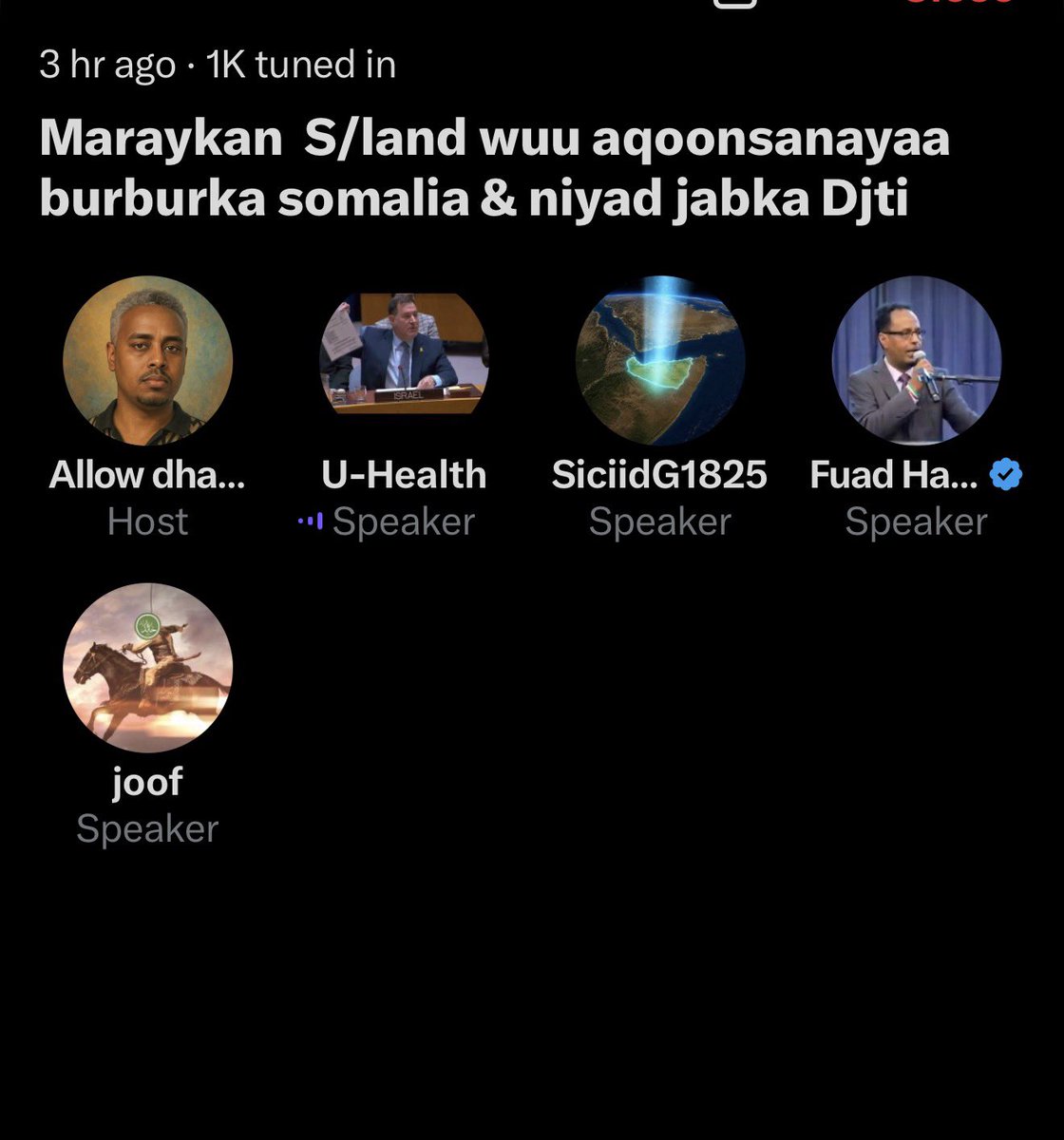MUJ_S_N_M's tweet photo. @hargeisa234  iyo philosopher @siciidSL  maanta waan mashquulay xogaha soo baxaya iyo space kiinii aad bay isku waafaqsan yihiin 

Rabbi SW khayr ha inooga yeelo https://t.co/Ahi1w9UNO7