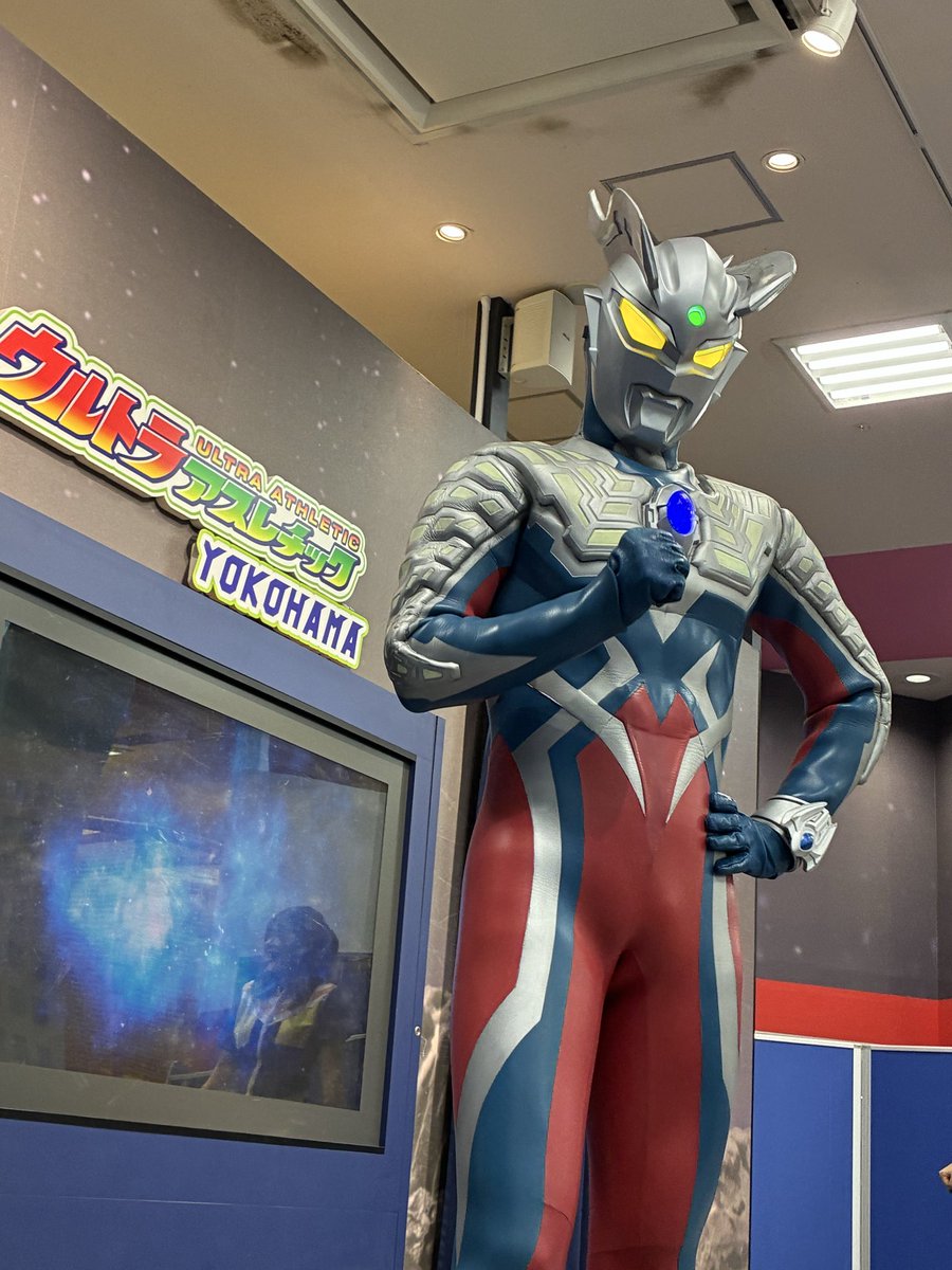 namco_lalayoko's tweet photo. #ウルトラアスレチックYOKOHAMA
#ウルトラマンゼロ
#ウルトラマンレオ

今日は師匠と一緒！
みなさまのご来場をお待ちしております🎵 https://t.co/2OY9Gg9PIB