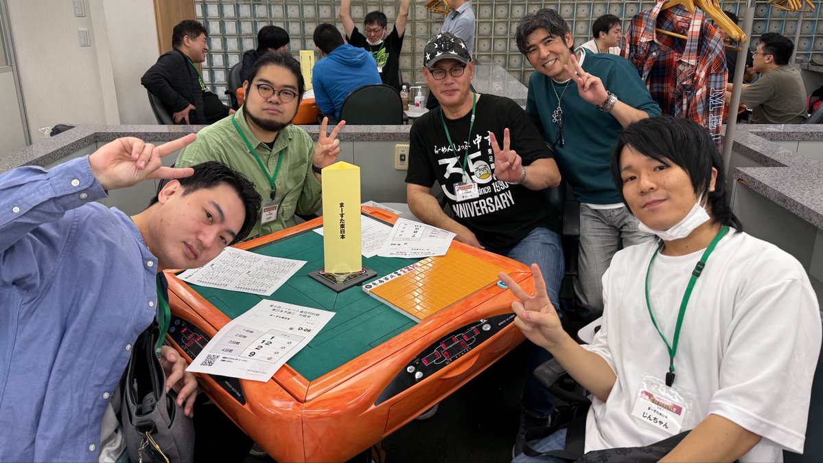mahjong_marsta's tweet photo. @NRMChampionship 
【第８回ノーレート雀荘対抗戦】
東日本予選その①
まーすた東日本チーム参戦！

一回戦が始まりました〜

#ノーレート雀荘対抗戦
#まーすた https://t.co/ca16Jzc79G