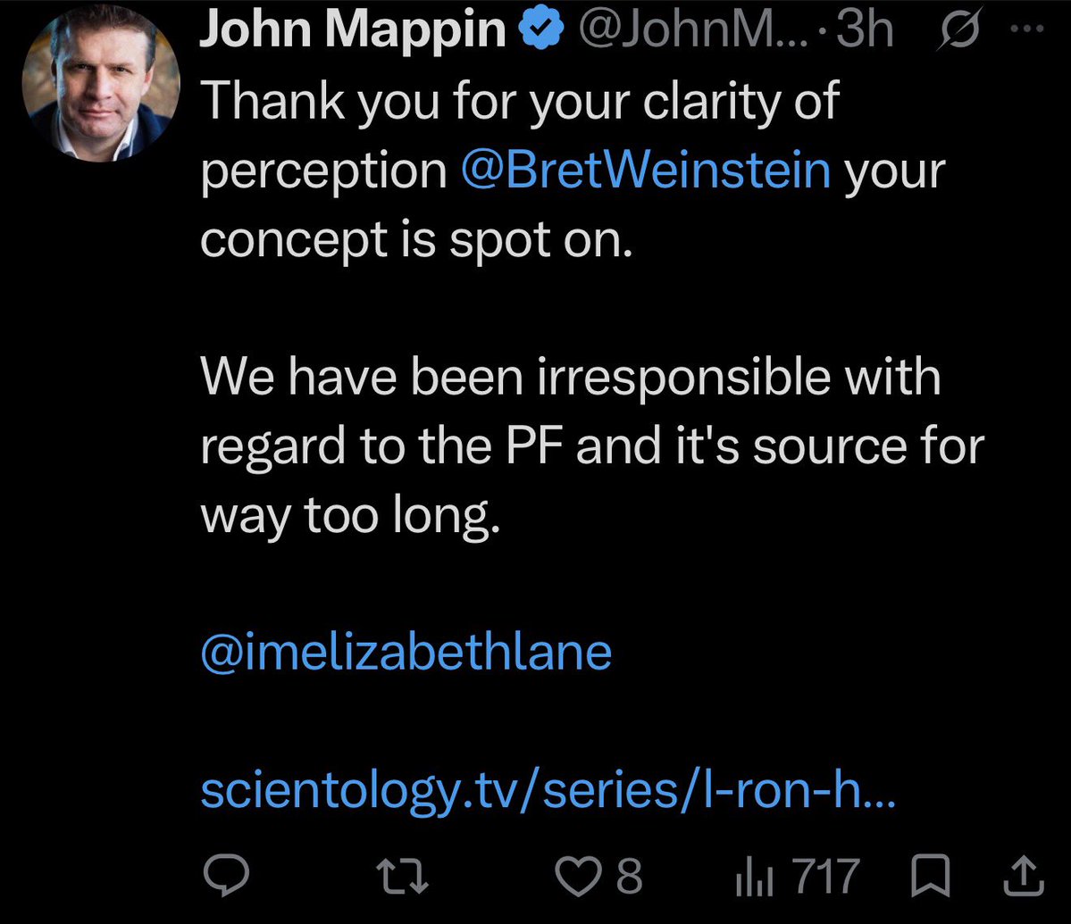 ryanmauro's tweet photo. @RealCandaceO’s mentor—Russia-linked Scientologist John Mappin—is publicly pushing Scientology to Russian intelligence-linked Elizabeth Lane @imelizabethlane. 

She is a highly suspicious friend of Tucker Carlson’s who attacked me for 2 hours on his podcast. She met Tucker via convicted CIA officer & Russian government-paid propagandist John Kiriakou.

She has expressed interest in visiting his Camelot Castle in London after he publicly lovebombed her (his usual strategy).

She was openly an atheist.

Then told me she is an Orthodox Christian.

Then Russia-aligned Catholics for Catholics praised her as one of its “church shepherds.”

Perhaps now she’s becoming a Scientologist?