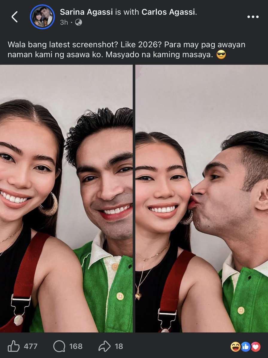 notsureph's tweet photo. Anong thought process kaya meron si Sarina? todo depensa sa pedo husband e

parang awa niyo na, wag na wag nyo na pakawalan ang isa't isa https://t.co/7h1AdOdOFe