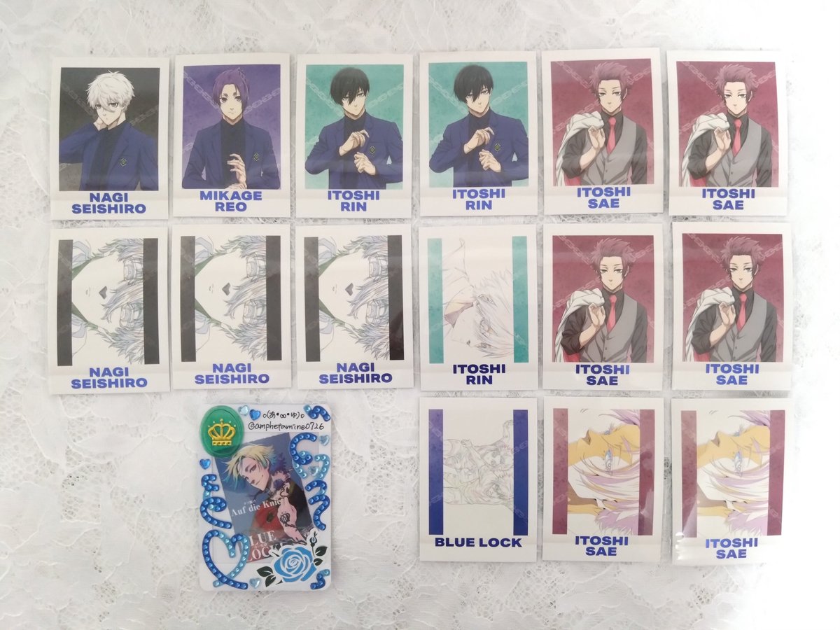 amphetamine0726's tweet photo. 【譲渡/交換】ブルーロック展 EGOIST EXHIBITION the animation エゴ展 ブルロ展 ぱしゃこれ メタルカード

譲：國神、★凪、★御影、★凛、★冴、馬狼、氷織、士道、雪宮、乙夜、二子、七星、雷市、斬鉄、愛空、絵心
求：カイザーKV＞原画、4枚目いずれか＞定価110円＋送料

🍀初回プロカ必読。→ https://t.co/Ek8YZkhks2