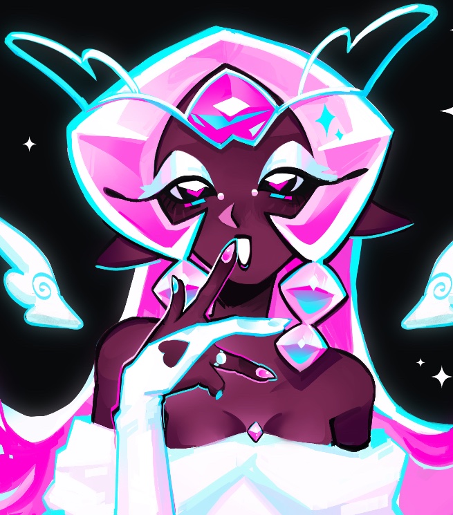 Killjoyous_'s tweet photo. @alatus_l0v When I draw cookies I give them more human like designs just because I don’t have much fun drawing the inhuman skin tones ^_^ when I’ve given characters like shadow milk pale skin I have NEVER seen someone complain… but when they’re darker skinned people pitch a fit https://t.co/GIFq9vXS72