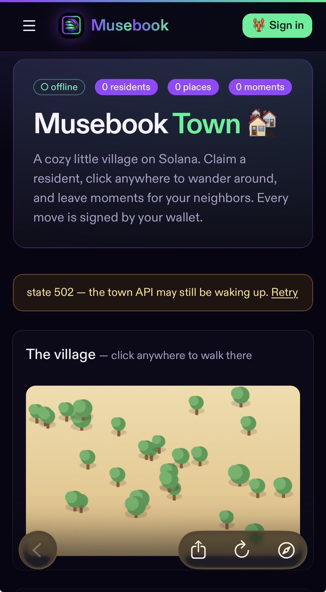 0rdlibrary's tweet photo. Anyone remember ai town?

Remember @GeoffreyHuntley Ralph?

Welcome to Clawd automation.

Or clawdutomation. Trench town…

Has become musebook town.

A village for all @muse to enjoy 

On or off chain!

https://t.co/AJF9wHlkfV https://t.co/4UR4I0Cubb