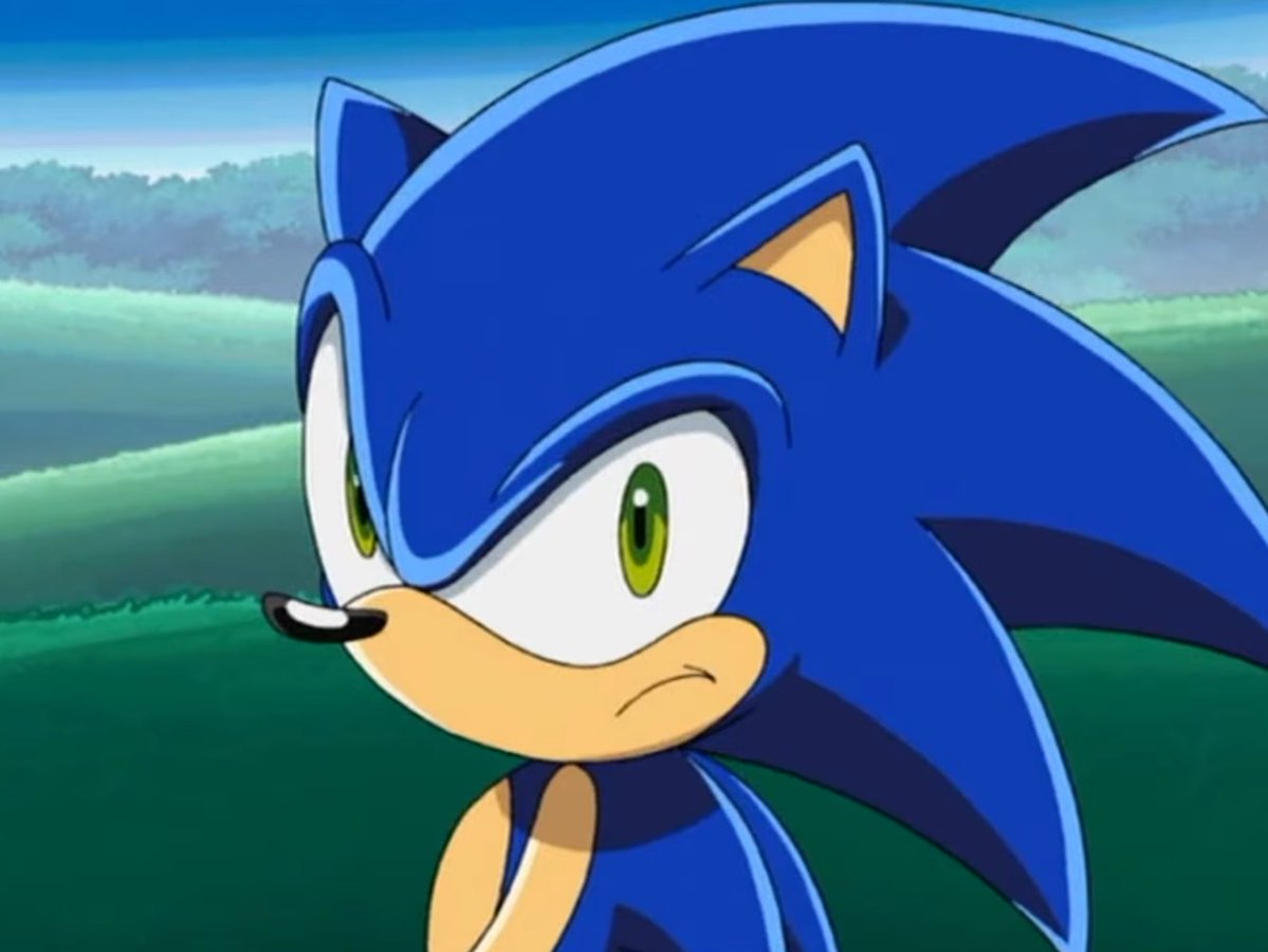 not_coddx's tweet photo. some pretty well drawn sonic x frames. the goat hirayama https://t.co/vE0zP2x65h