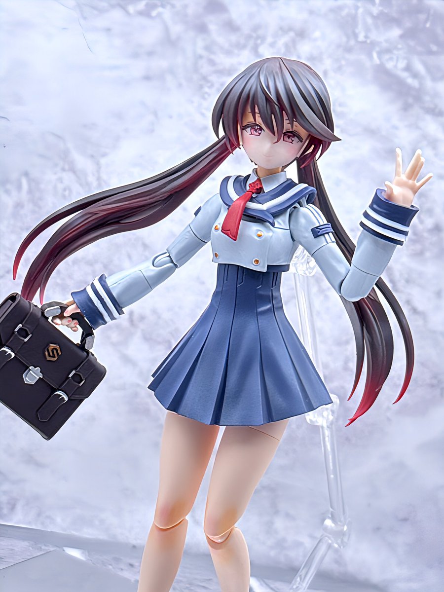 _torokame's tweet photo. シュレミ　制服ばーじょん
鬼であることを隠して学園生活を送ってるってイメージです。 https://t.co/NQpUqLsL6Y