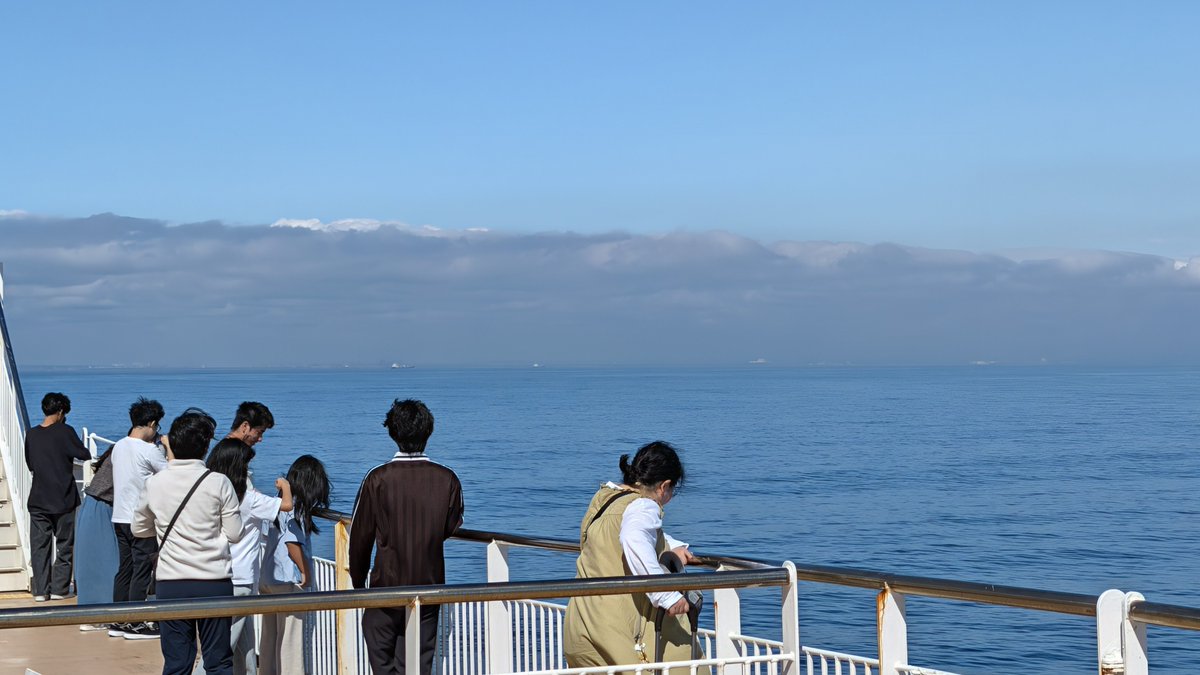 baroness0870's tweet photo. まもなく苫小牧⛴️ https://t.co/8QzwsdIZ7m