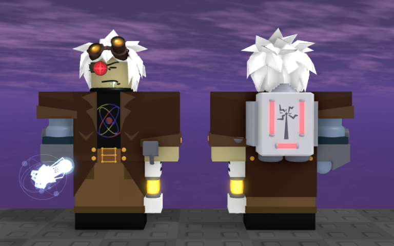 peirasite's tweet photo. Dimensioneer - Artful Skin
Description: “Welp, sometimes science is more art than science.”  
based on Rick&amp;Morty and the Innovation Labs Roblox Toy
@OuenOven for partial concepting &amp; art

(DoD Skin Submission) 
#dieofdeath #dieofdeathroblox #DoD #rickandmorty https://t.co/EtPOJo1nCH