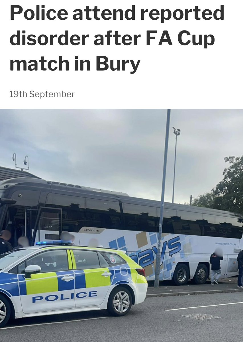 gee_cee_ess's tweet photo. 2/2

In my experience, fans of both teams have mingled and I’ve even been in the club’s bar and had drinks and chats with visiting supporters. 
I didn’t attend yesterday’s game but I’m inclined to think that visiting Workington fans caused this trouble. https://t.co/fSv6iePEpu