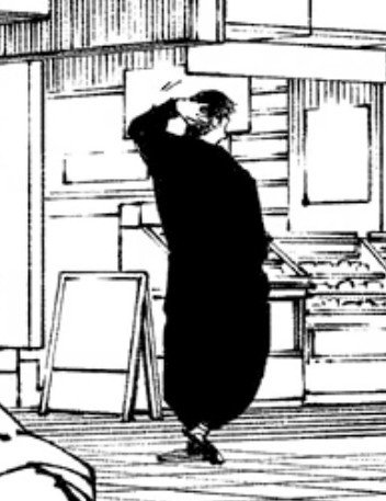 Go_Jover's tweet photo. 3 Years Ago, Today

Toji was seen wandering in the background among Gojo's comrades in the airport scene https://t.co/0LTfJQemGd