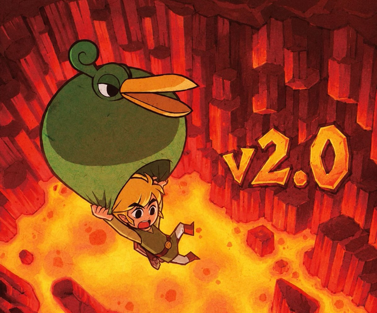 estebanpdn_'s tweet photo. The Minish Cap 3DS v2.0 is out!

The game can now be completed 100% without major issues on the EU version.

Tons of bugs and glitches have been fixed. It has more features and now it is fully playable at 60 FPS on the Old 3DS!

Check it out!

https://t.co/48UxZLTR0m https://t.co/CztB8zfQof