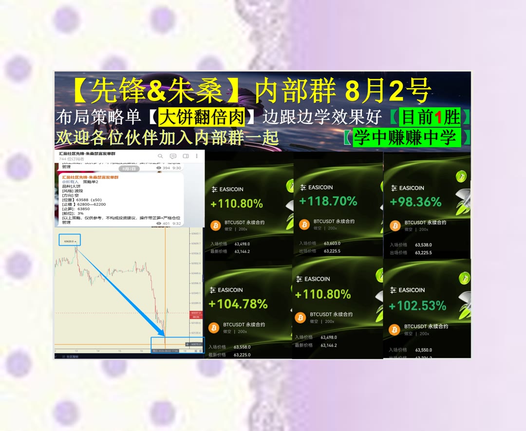 MathildaWeonu's tweet photo. Seeing is believing.
想弄清涨跌逻辑？每日分享趋势观点。挖矿收益🥴多空双杀👂K线图🕓数字收藏品
GRASS😗威廉姆斯公司🚏长鑫储存🌏SoFiUSD
ETH 加密货币 OKX  免费合约跟单社区👉 @fzy988 👈 https://t.co/3AWef7OMJo