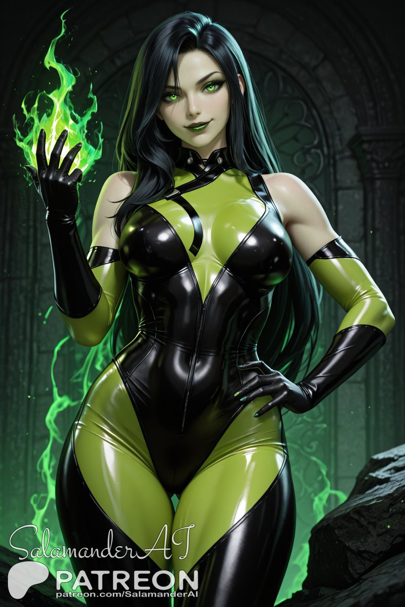 salamanderai00's tweet photo. POV you meet Shego running away from Dr. Drakken.

#Shego #KimPossible #BlackHair #AIart️️️️️️️️️️️️️️️️️️️️️️️️️️️️️️️️️️️️️️️️️️️️️️️️️️️ https://t.co/fWy0ZTL2M6