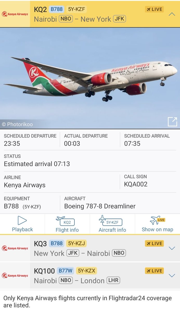 mwabilimwagodi2's tweet photo. President Ruto quietly escaped out of Kenya last night to New York in the luxurious private Boeing Busines Jet registration T7-BBJ2. 
Why is the President of a poverty stricken country flying a private charter yet our national airline flies there daily? https://t.co/2czSMpDbWv