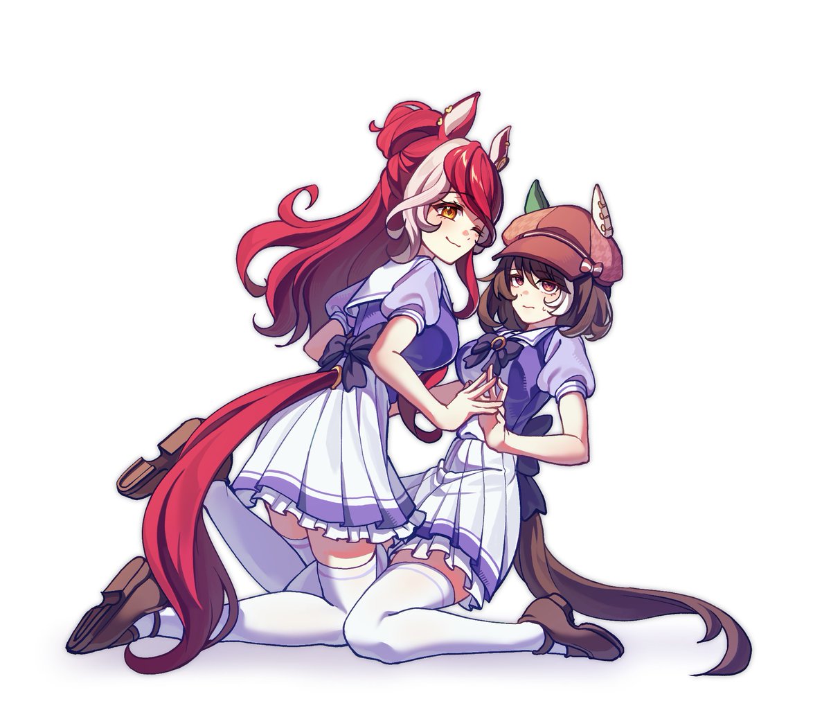 wonsegu_'s tweet photo. #ウマ娘
최근에 관심이 생긴 애들..
(포즈는 사진참고했어요!!) https://t.co/Qi8vkAVUHe