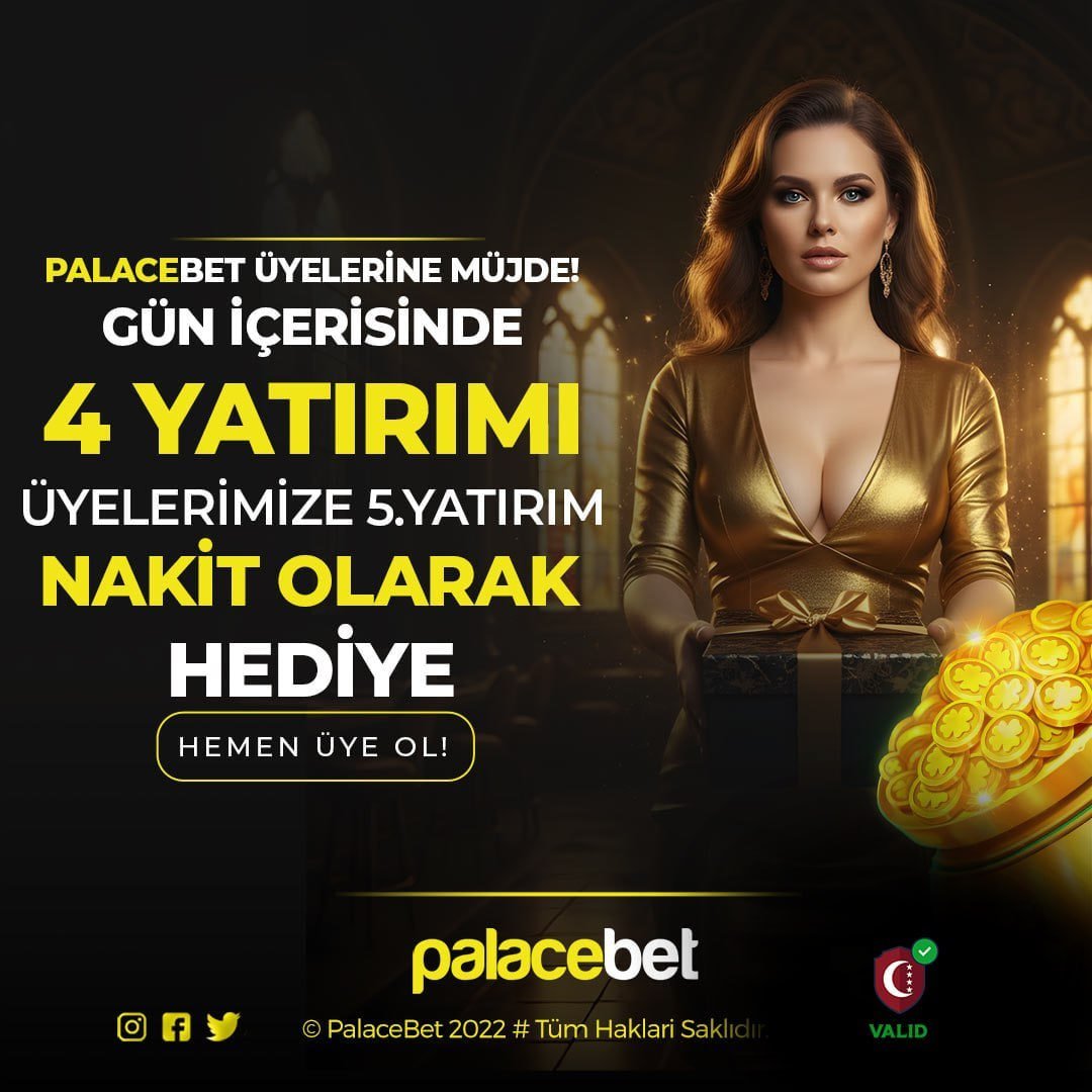 palacexnew's tweet photo. 🤗Palacebet Cazip Promosyon Dünyası'nda Her Zaman 1 Adım Öndesiniz

🎁Gün İçerisinde Sıralı 4 Yatırımı Olan Üyelerimize 5.Yatırımı Palacebet'ten Hediye!
❤️‍🔥5.000.000₺ Çekim Limiti!

🛡https://t.co/02tGjHtIBe https://t.co/iLN9Uzg9Yp