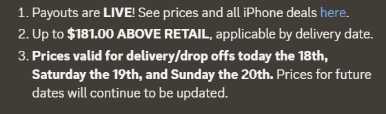 ra_ecom_'s tweet photo. Profit on the 18 Pro Max were $180 over retail PER IPHONE...

Do the math here on this success screenshot

If your orders shipped these were absolute money

Too many people think that you can't scale reselling at all and it's garbage

Plenty of people make way more than you'd expect...