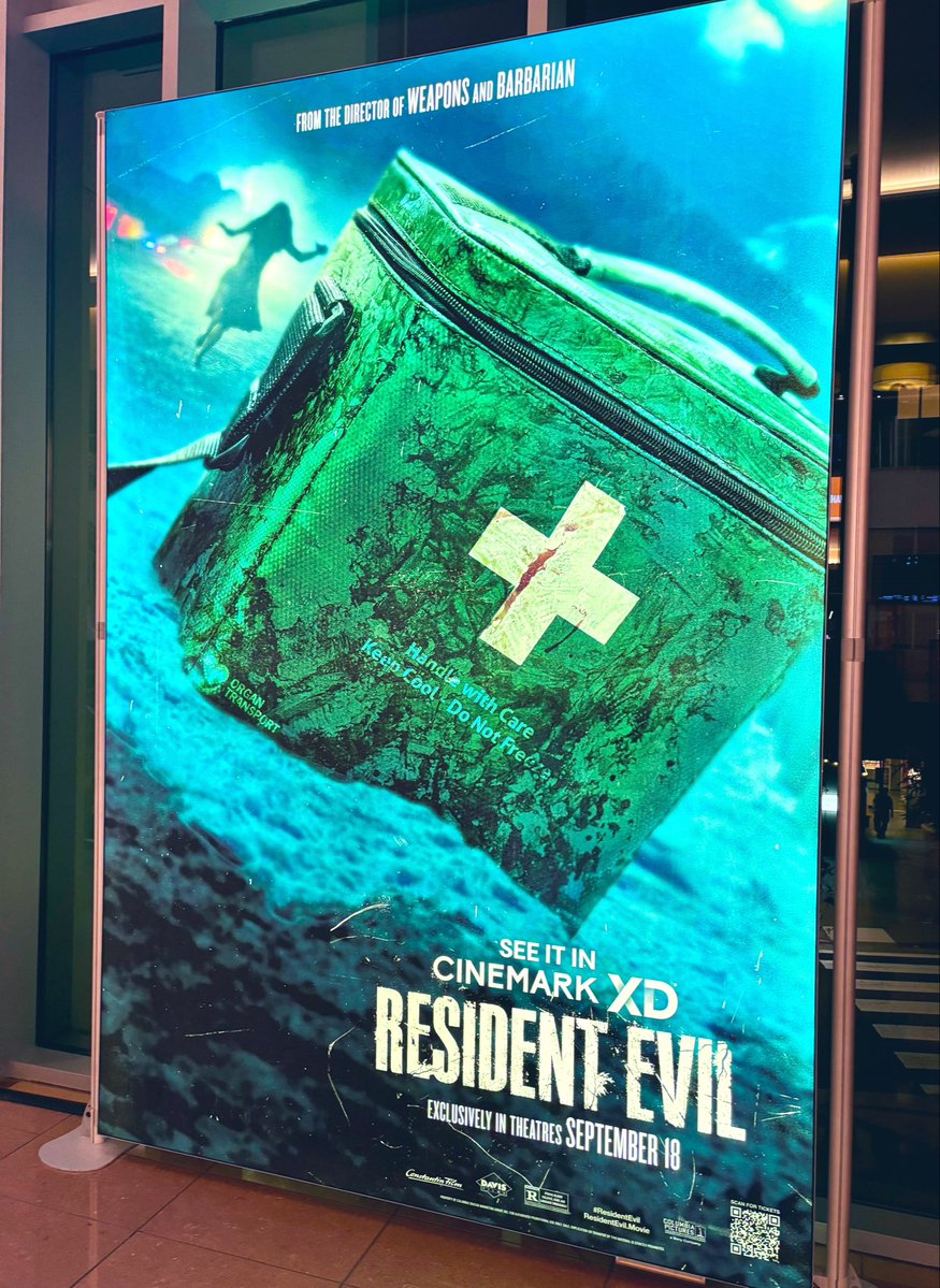 bwsaari's tweet photo. Zach Cregger’s #ResidentEvil could just as easily have been called Zach Cregger’s The Thing, which I mean as a compliment. It’s a fun watch like all his movies, even if I must admit I’m still waiting for one to truly live up to all the hype. #MutantFam https://t.co/FR3uRHwbOw
