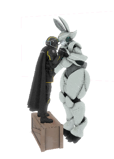 fun_time_69's tweet photo. Unintresting fact!

Since Illuminate is humongous, i had to assist this fellow helldiver and placed a box for him, so he could be a same size as her. https://t.co/P0DhDcs1Ho