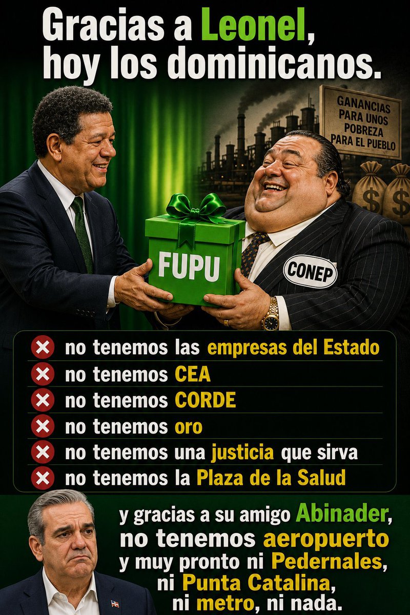 JohnnyMac8981's tweet photo. @ortizcfranklin @BetancesPolanco Si el pueblo decide ignorar la historia y votar por Leonel, las consecuencias se pagarán con lágrimas de sangre. Guerra avisada no mata soldado... ¡cojan mambo! https://t.co/ZEyLe3RaM5