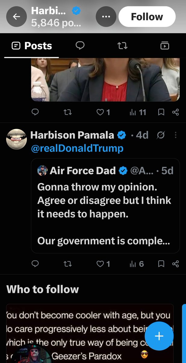Teddyfacecollin's tweet photo. @bamagirl0551 @kaitlancollins Ma'am how am I suppose to take this seriously when literally one of your first post is saying the whole government (same party as the president) is corrupt, shits insane https://t.co/hu6mUoqmnA