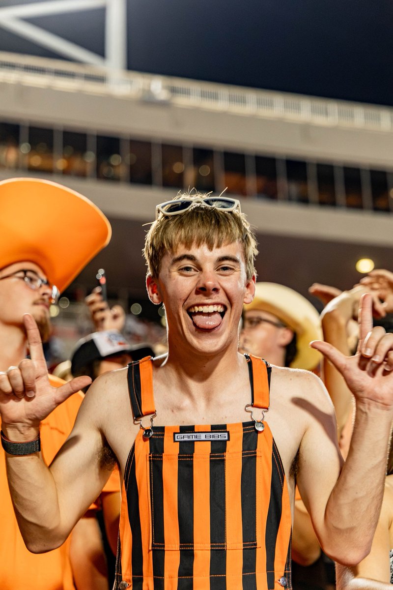 OSUAthletics's tweet photo. YOU are what makes this place so magical ✨

To the Loyal &amp; True, keep showing up and showing out because we can't do it without you 🧡

#GoPokes https://t.co/sF6zyzmtJP