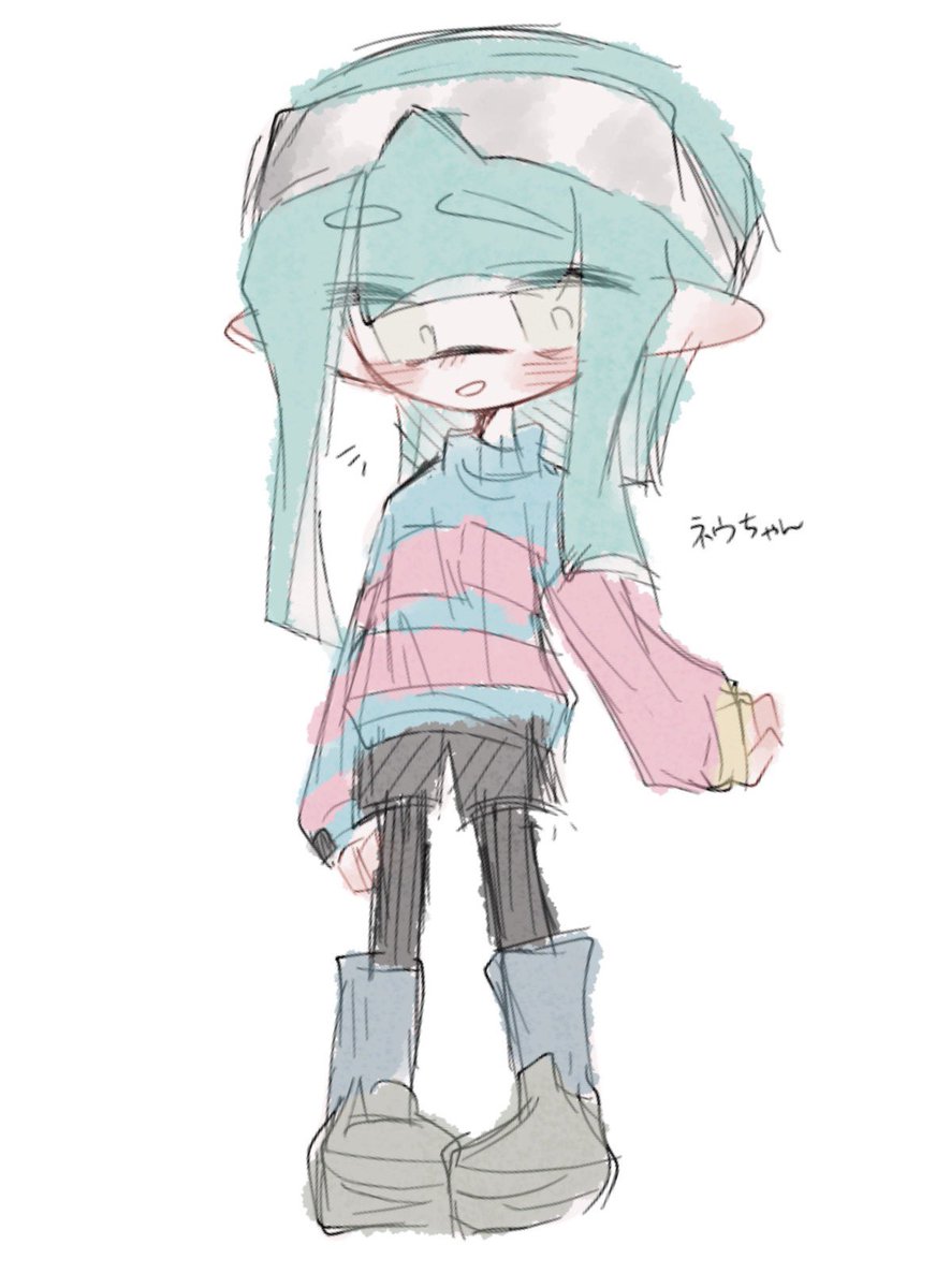 3ki0501's tweet photo. 百合自宅です🩵🧡
 #スプラトゥーン https://t.co/AtJAabycB1