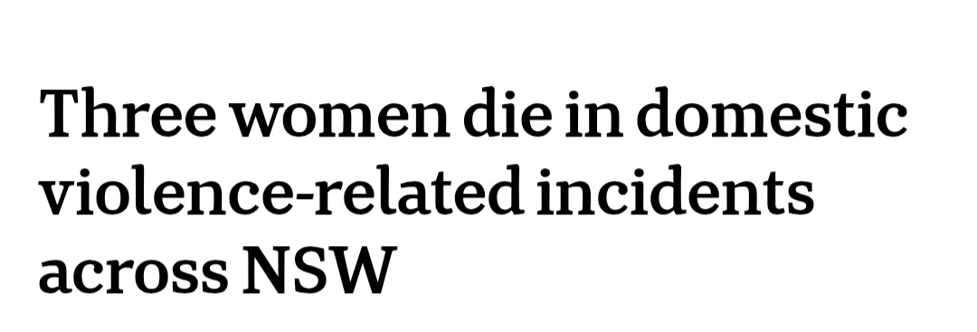 PeterWMurphy1's tweet photo. Dear @abcnews,
You continue to publish appalling headlines that minimise men killing women as "women die". Word choice matters. Your editors need to use the words died, killed, or murdered, accurately. #DV #VAW #crime #journalism https://t.co/mqp87cJimJ