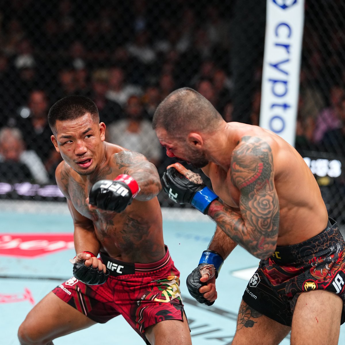 LONGEST FLYWEIGHT WIN STREAKS - UFC History
13 - Demetrious Johnson
08 - Joshua Van (@​JoshuaVanBT)
08 - Alexandre Pantoja
#CryptoCom #UFC331 
 [📷](https://pbs