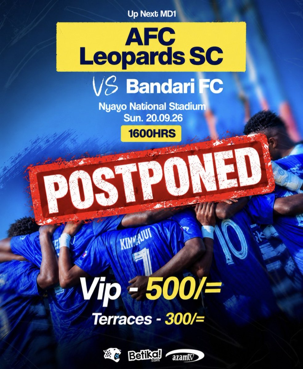 AFCLeopards tweet picture