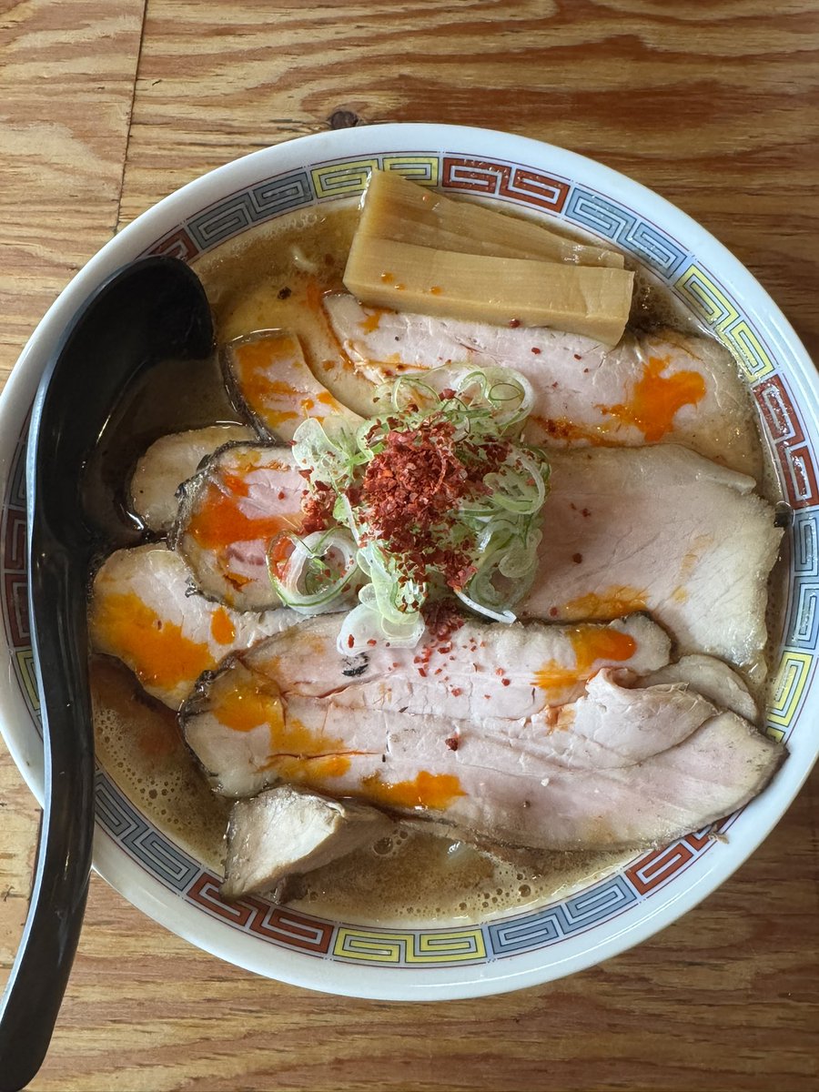 mescarbonicsub6's tweet photo. ラーメン部活動2026年509軒目は南幌町の南幌で高橋で、辛いらーめんにチャーシュー増し。
#ラーメン  #ramen #lamen #rahmen #中華そば #支那そば #つけ麺 #まぜそば https://t.co/94Fu4T4yr6