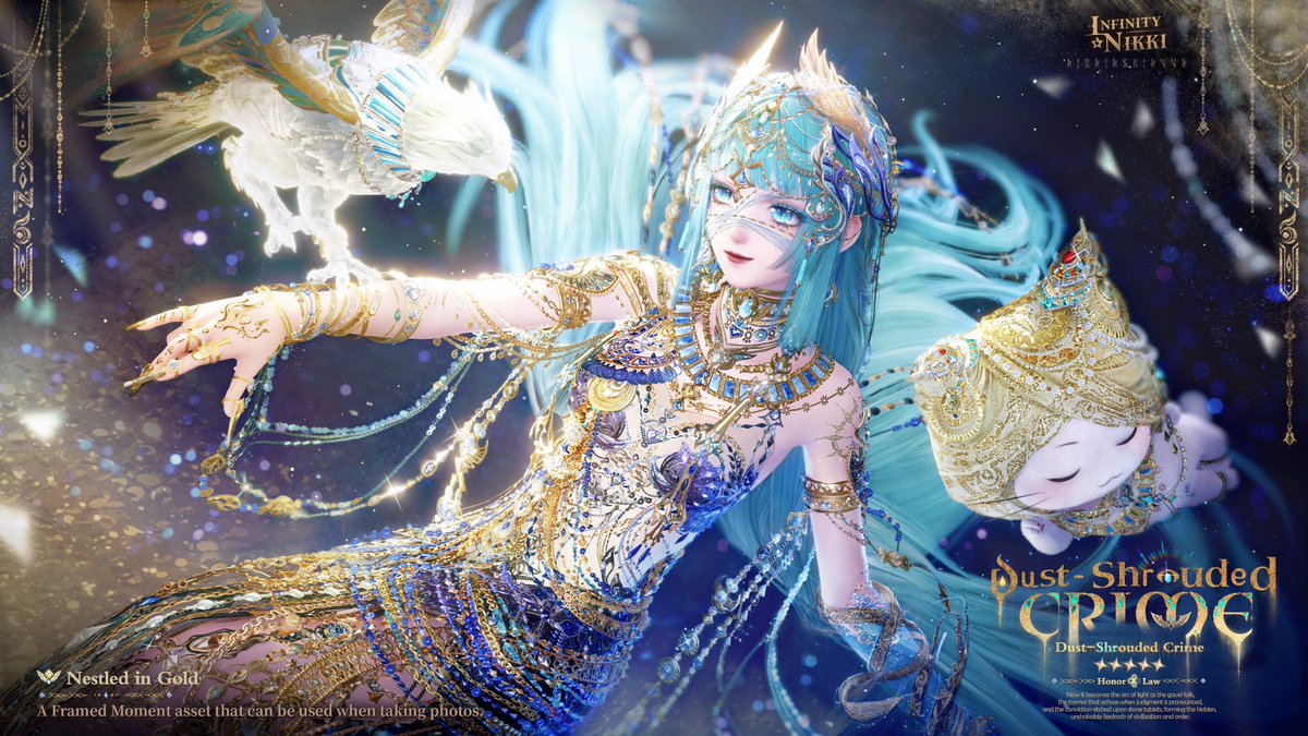 InfinityNikkiEN's tweet photo. ♾Whimsical Wardrobe | Dust-Shrouded Crime https://t.co/ve0qzWZU60