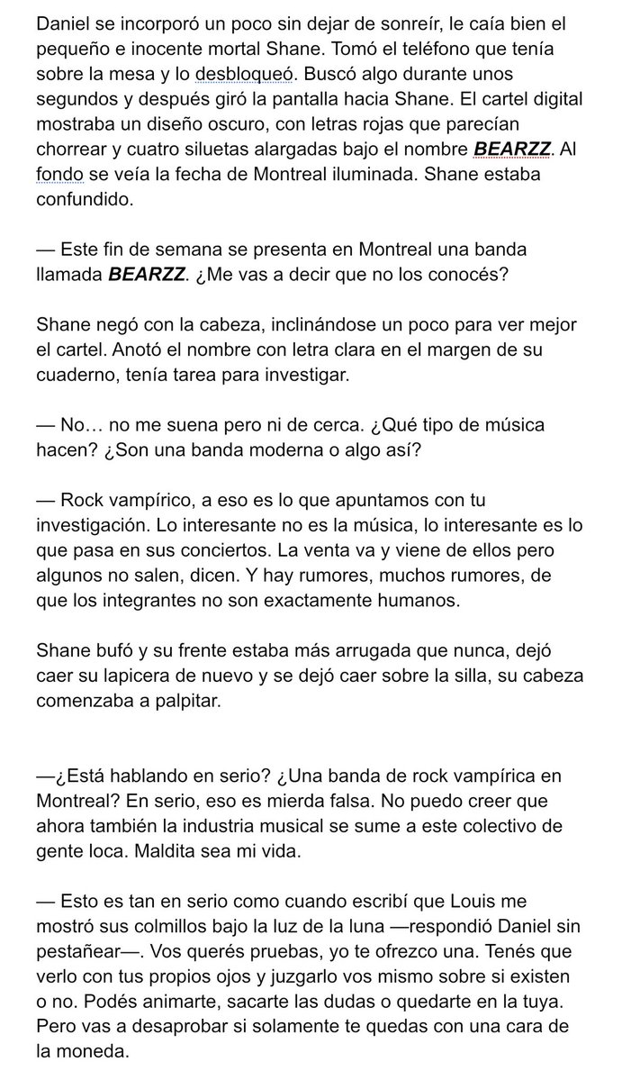 ilyasbite's tweet photo. | 16. Entrevista con el mortal Shane. 2/2 🦇 https://t.co/yJTB4ecM8p