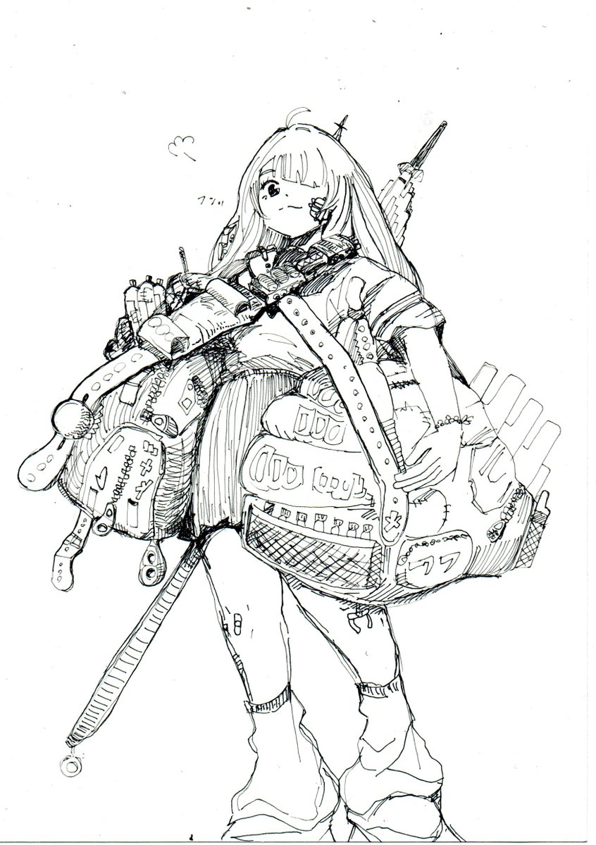 rakkoberu's tweet photo. 重い荷物も持てるッス！
#絵描きさんと繋がりたい
#絵柄が好みって人にフォローされたい https://t.co/9sGZFBaWEX