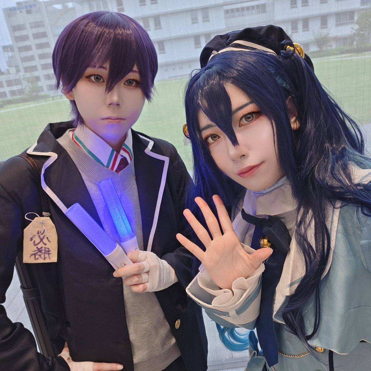 sask_cos's tweet photo. イベントでやる6年振りの女の子、🎐でした……(´>ω∂`)☆
⚔️と一緒に居るよ〜
2部15番目(2部では2番目)のコスパフォもするので見に来てください🫶たくさん笑ってね……🫶
#ミヤテラ https://t.co/Vx9X5CQQFm