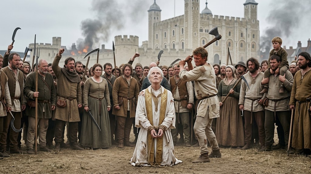 SamaHoole's tweet photo. The first time ordinary English people could afford to eat meat, Parliament passed a law to stop them.

In 1256 the harvest workers on one Norfolk manor were fed a diet that was 4% meat by value. Most of the rest was bread. The deer belonged to the king, the rabbits to the lord, and the peasant to the pottage.

Then the Black Death killed half the country. Suddenly there were more fields than hands. The survivors could name their price, and they named it in beef.

1351: wages are frozen by law at their level before the plague. Asking for more is a crime, and every village is ordered to build a set of stocks for those who do.

1361: a labourer who leaves his lord for better pay is to be branded on the forehead with an F, for falsehood.

1363: a statute lays down what a servant may eat. Meat or fish once a day and no more.

It held for 30 years. In June 1381 the ploughmen marched on London, took the Tower, and beheaded the Archbishop of Canterbury.

Wat Tyler put their demands to the king in person. An end to serfdom. And every park, warren, river and wood in England thrown open, so that a poor man might take game the same as a rich one.

At St Albans the rebels walked into the abbot's private warren, caught a rabbit, and tied it to the town pillory, as notice that the game was now theirs.

Tyler was stabbed at the meeting. The king, who was 14, took back every promise. Villeins you are, he told them, and villeins you shall remain.

9 years later came the reply to the rabbit.

1390: nobody worth under 40 shillings a year may keep a hunting dog, a ferret or a net, on pain of a year in prison. Parliament wrote its reasoning into the preamble. Labourers had been seen out hunting on holy days like gentlemen, and were using the hunts as cover to meet and plot another rising.

There were plenty of deer. What could not be tolerated was a ploughman with a haunch of venison, because a man who can feed himself can afford to say no.

The laws failed. Hands were too scarce, and by 1424 that same Norfolk manor was feeding its harvesters 28% meat.

The instinct behind the laws has never failed once. Whenever the poor get their hands on meat, somebody important discovers a reason they should not have it. The king's pleasure. The social order. Their cholesterol. The climate.

The reason is replaced every century. The people giving it have never once missed a steak.