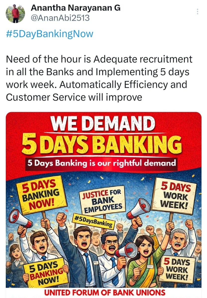 AnanAbi2513's tweet photo. #5DayBankingNow https://t.co/bzvkS3wrbX