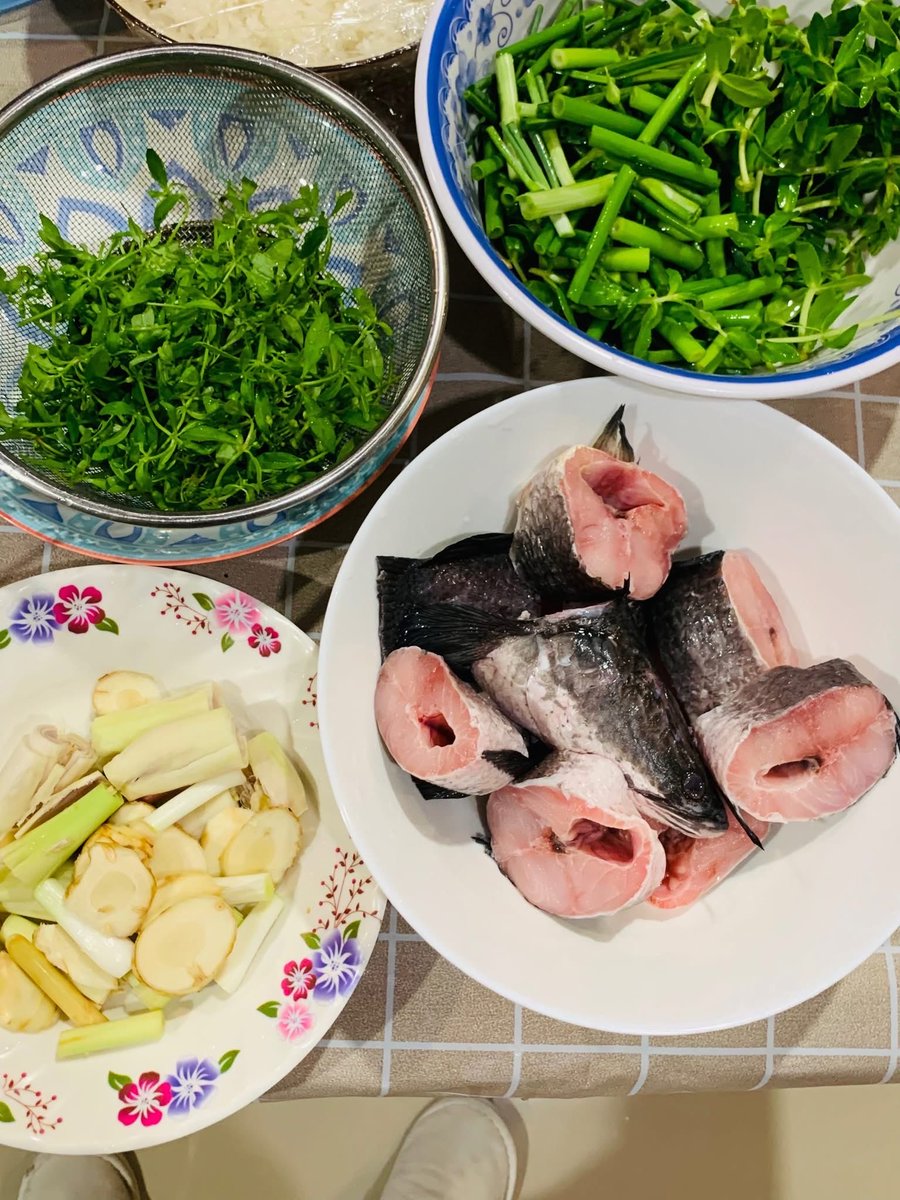 BellaItsa's tweet photo. ต้มปลาช่อนในผักสะเดาดิน 
สุดละ น้ำขมอำลำอร่อยยยย https://t.co/4jo3p0w5Bk