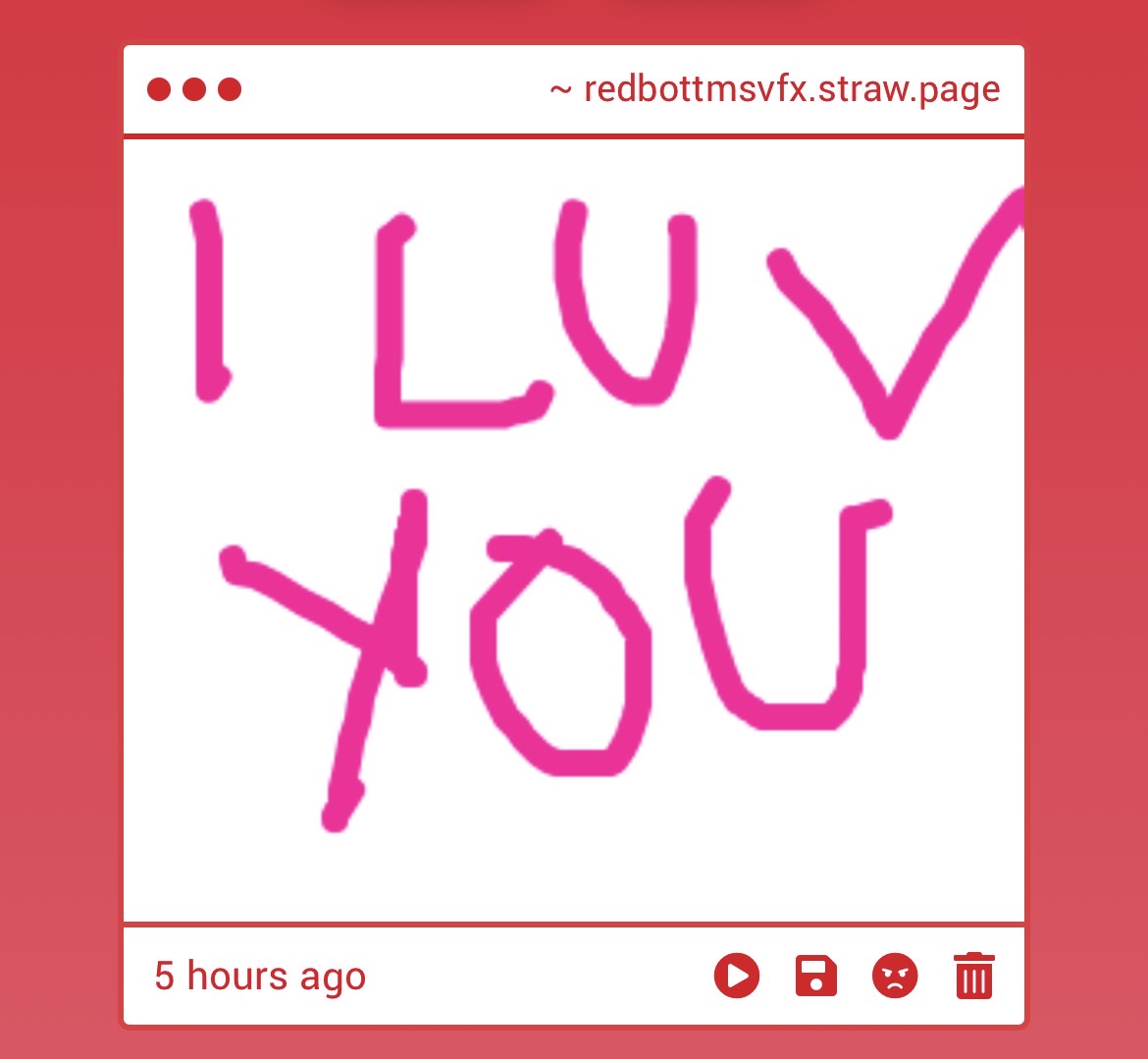 redbottms's tweet photo. I LOVE YOUUUU 🫶🏾 https://t.co/w3ntSxrdBl